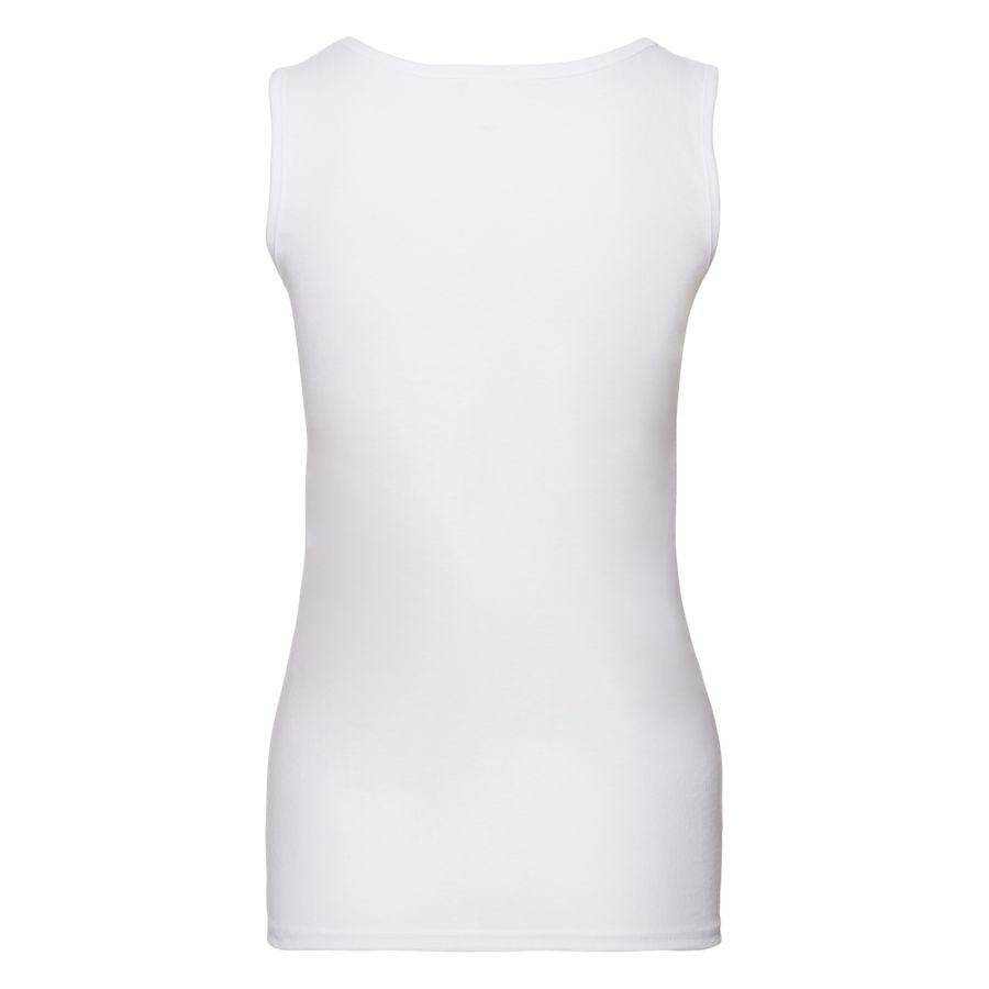 Майка женская "Lady-Fit VaMueweight Vest", белый_L, 100% хлопок, 160 г/м2 - фото 2 - id-p89708167