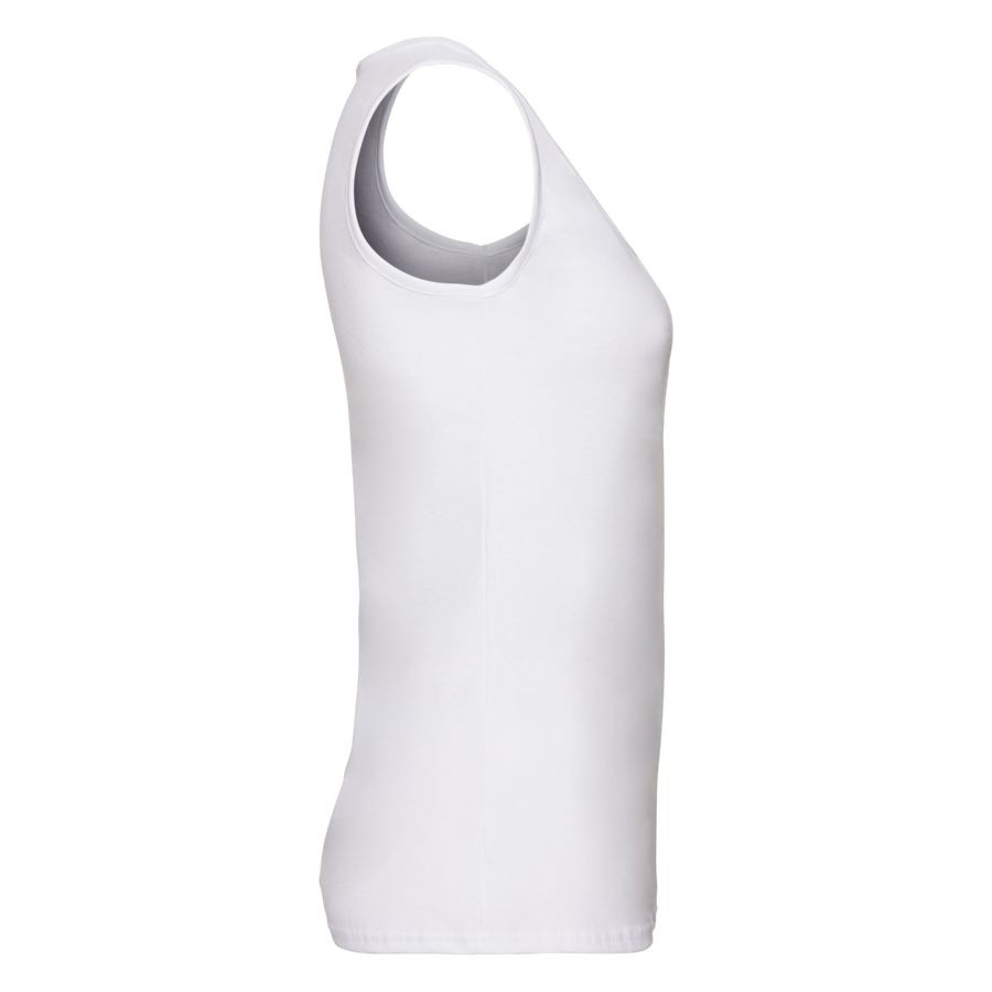 Майка женская "Lady-Fit VaMueweight Vest", белый_S, 100% хлопок, 160 г/м2 - фото 3 - id-p89708173