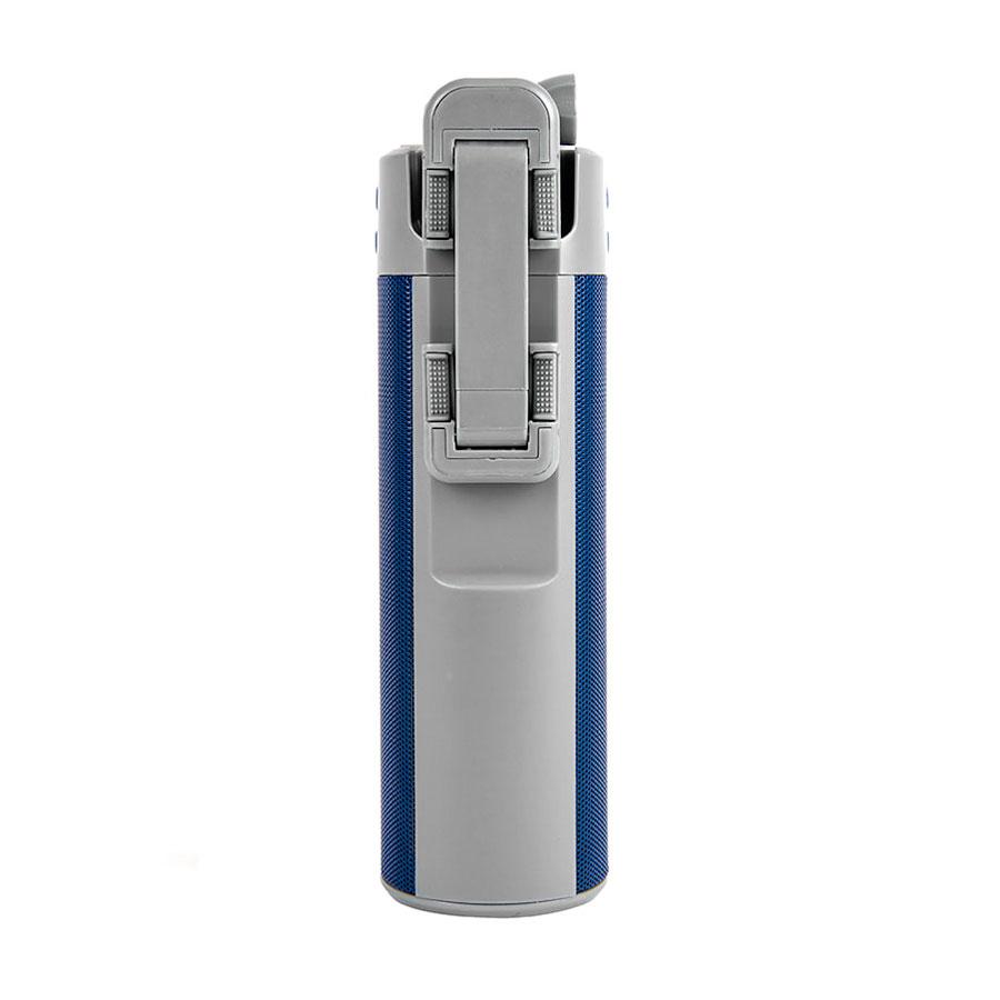 Bluetooth колонка с зарядным устройством(2000mAh) и моноподом"Turbo Tube",синий с серым,18х5,5х5,3см - фото 6 - id-p89710184