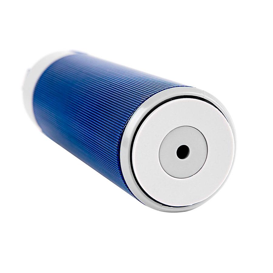 Bluetooth колонка с зарядным устройством(2000mAh) и моноподом"Turbo Tube",синий с серым,18х5,5х5,3см - фото 9 - id-p89710184