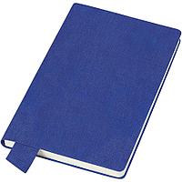 Бизнес-блокнот А5 "Provence", синий , мягкая обложка, в клетку