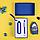Набор SEASHELL-1:Универсальный аккумулятор(2000 mAh) и ручка в подарочной коробке,голубой, шт, фото 3