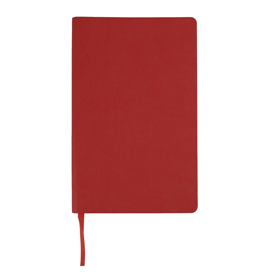 Бизнес-блокнот "Audrey", 130х210 мм, красный, кремовая бумага, гибкая обложка, в линейку - фото 2 - id-p89711463