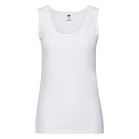 Майка женская "Lady-Fit Valueweight Vest", белый_XS, 100% хлопок, 160 г/м2