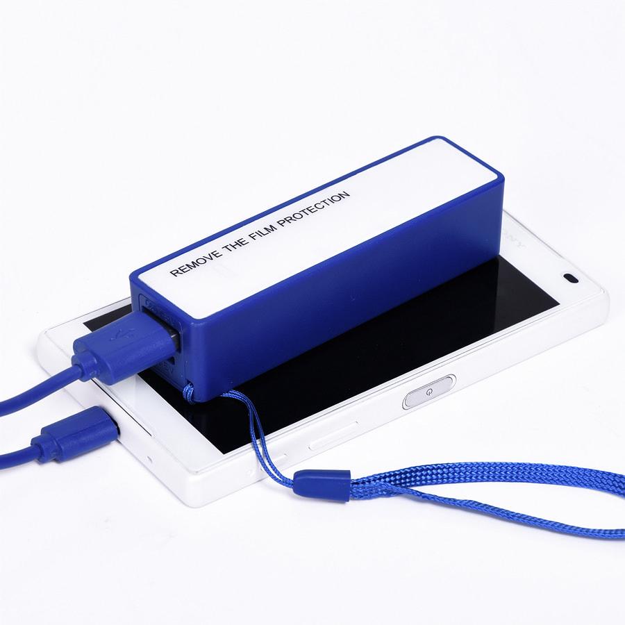 Универсальный аккумулятор "Keox" (2000mAh), синий, 9,7х2,6х2,3 см,пластик, шт - фото 4 - id-p89709268