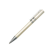 Ручка шариковая ETHIC, металлизированное покрытие, серебристый, пластик, металл