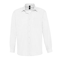Рубашка"Baltimore", белый_S, 65% полиэстер, 35% хлопок, 105г/м2, фото 1
