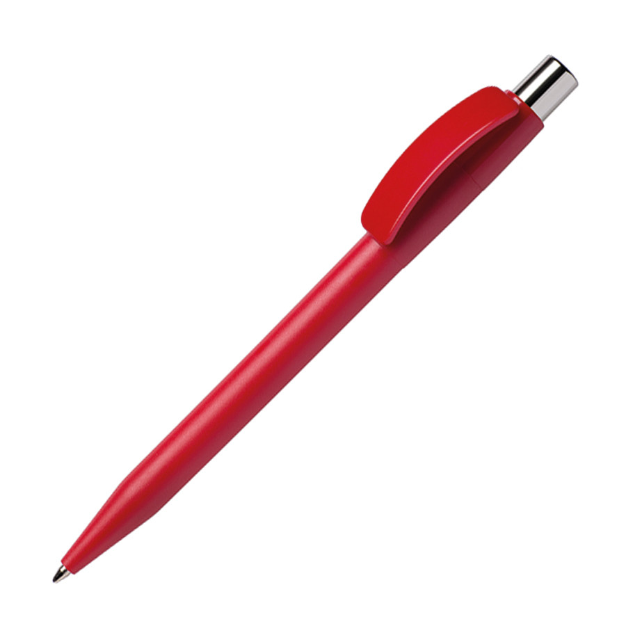 Ручка шариковая PIXEL CHROME, красный, пластик