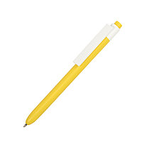 RETRO, ручка шариковая, желтый, пластик, фото 1