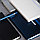 Ежедневник недатированный Barry, А5,  темно-синий металлик, кремовый блок, без обреза, фото 5