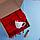 Набор подарочный CHERRYFAIRE: шарф, чайная пара, коробка, стружка, красный, фото 2