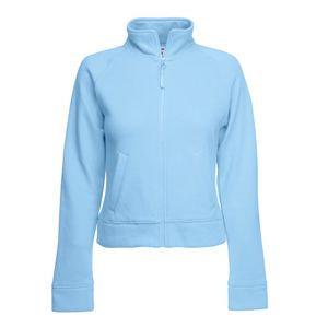 Толстовка "Lady-Fit Sweat Jacket", небесно-голубой_XS, 75% х/б, 25% п/э, 280 г/м2 - фото 1 - id-p89708356