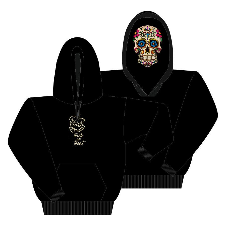 Толстовка Unique Hoodie, глубокий темно-синий_XL, 80% хлопок, 20% полиэстер, 280 г/м2 - фото 9 - id-p89718079