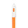 LEVEL, ручка шариковая, оранжевый, пластик, фото 2