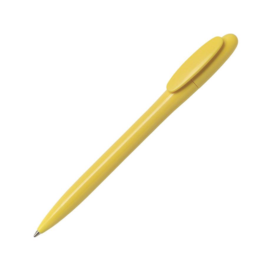 Ручка шариковая BAY, желтый, пластик
