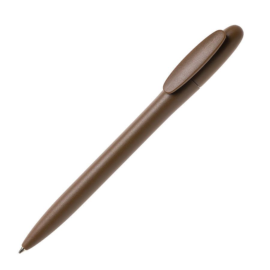 Ручка шариковая BAY, коричневый, непрозрачный пластик