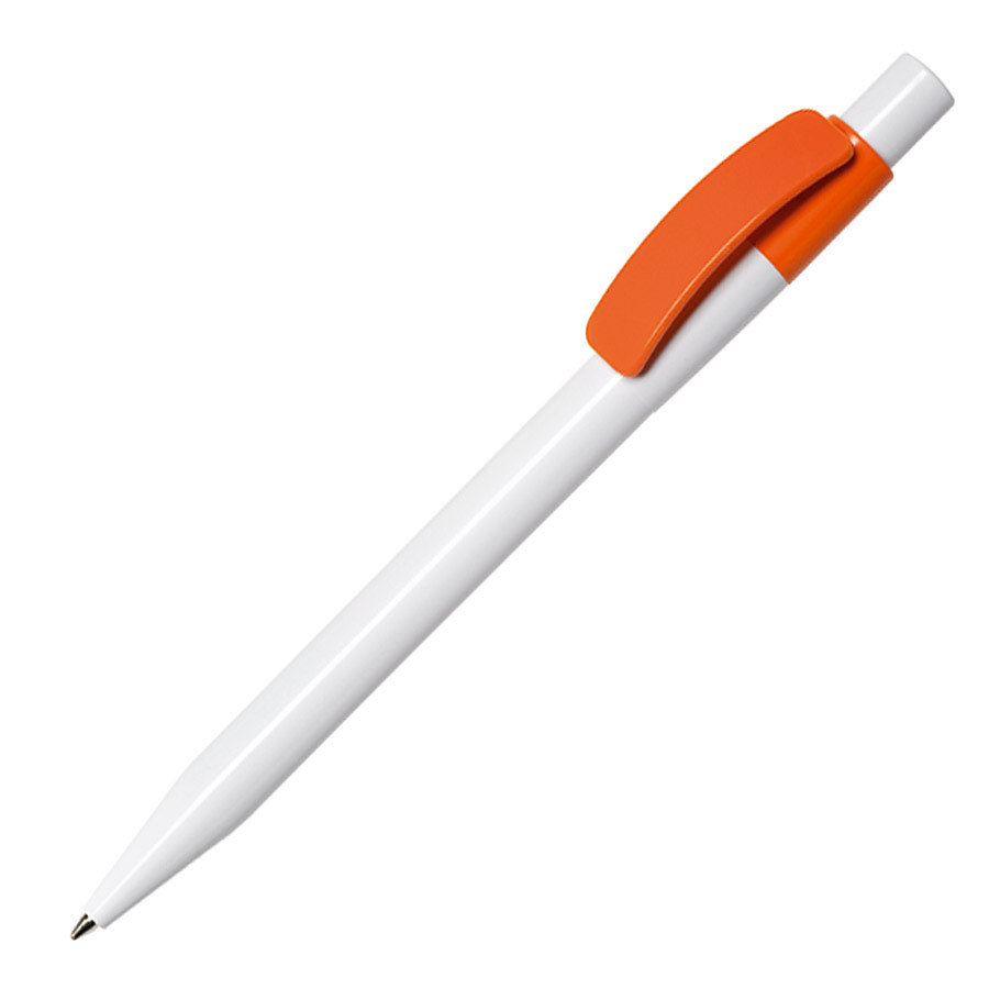 Ручка шариковая PIXEL, оранжевый, пластик
