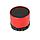 Портативная bluetooth-колонка "Martins", красный, 5,9х5 см,пластик,металл, фото 2