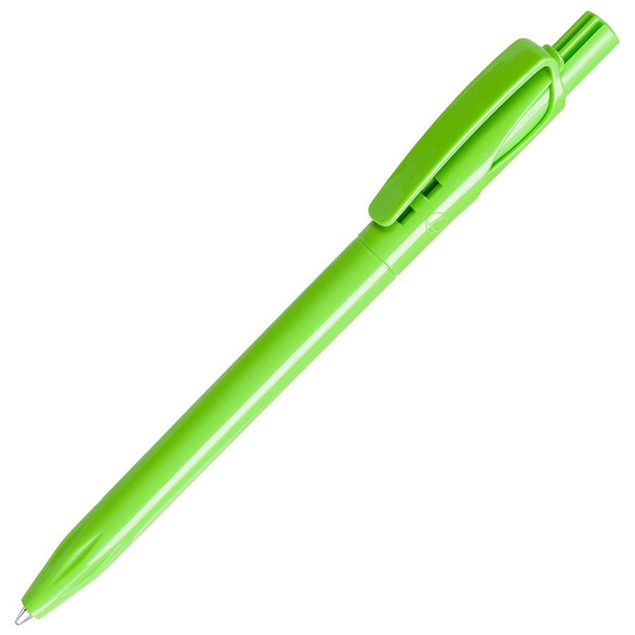 Ручка шариковая TWIN SOLID, зеленое яблоко, пластик