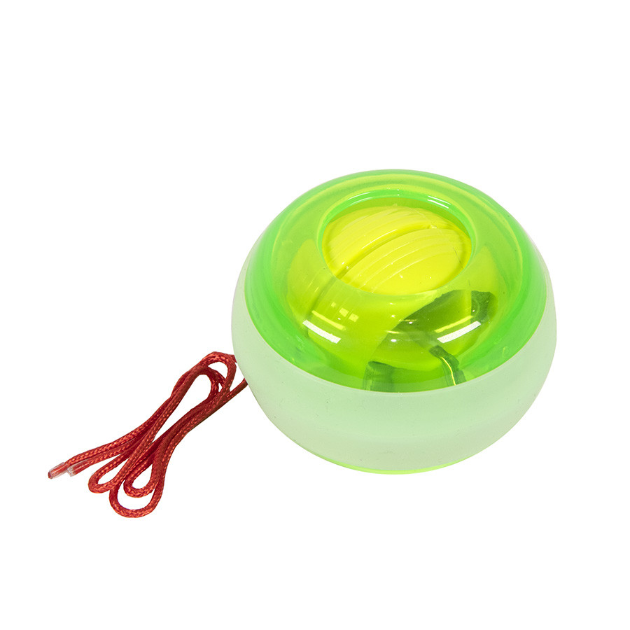 Тренажер POWER BALL, зеленое яблоко, пластик, 6х7,3см;16+ - фото 1 - id-p89717129