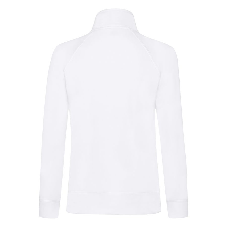 Толстовка "Lady-Fit Sweat Jacket", белый_L, 75% х/б, 25% п/э, 280 г/м2 - фото 2 - id-p89708425