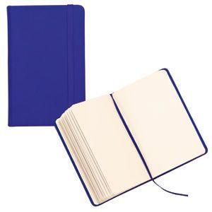 Блокнот для записей;синий; 9,5х14,5х1,6 см.; искусственная кожа - фото 1 - id-p89719245