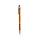 LETTEK, ручка шариковая, бамбук, пластик с пшеничным волокном, металл, фото 2