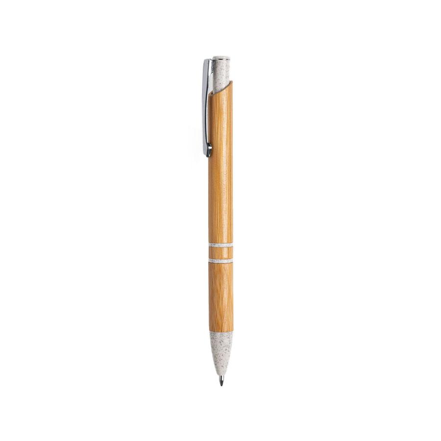 LETTEK, ручка шариковая, бамбук, пластик с пшеничным волокном, металл - фото 2 - id-p89716042