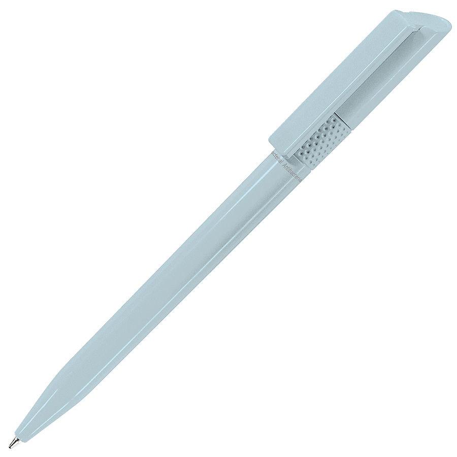 TWISTY SAFE TOUCH, ручка шариковая, светло-голубой, антибактериальный пластик, фото 1