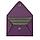 Холдер для карт "Sincerity", 7*11,5 см, PU, фиолетовый с серым, фото 3