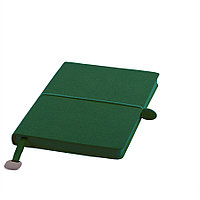 Ежедневник недатированный Freddie, А5, зеленый, кремовый блок, зеленый обрез