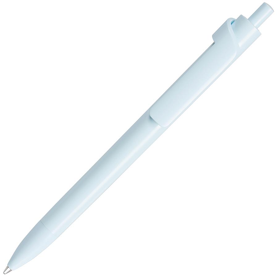 Ручка шариковая FORTE SAFETOUCH, светло-голубой, антибактериальный пластик - фото 1 - id-p89711657
