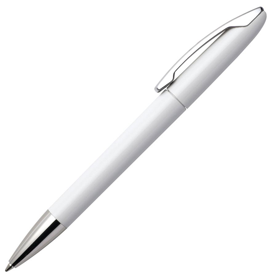 Ручка шариковая VIEW, белый, пластик/металл
