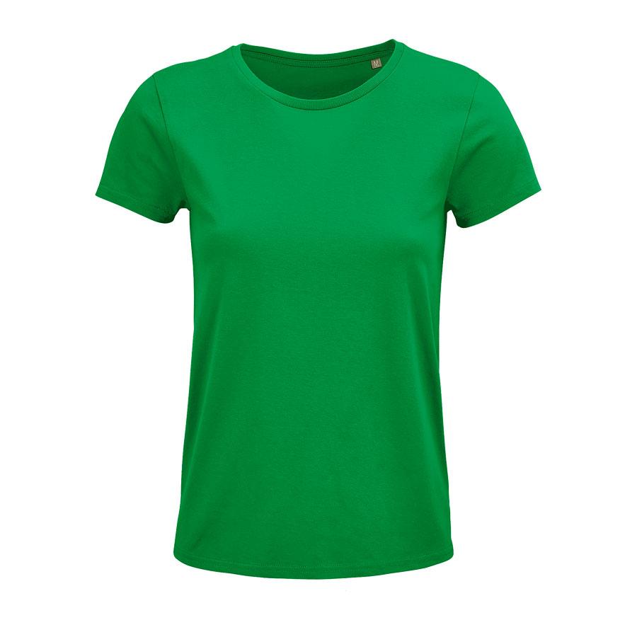 Футболка женская "CRUSADER WOMEN", ярко-зеленый, S, 100% органический хлопок, 150 г/м2 - фото 1 - id-p89719301