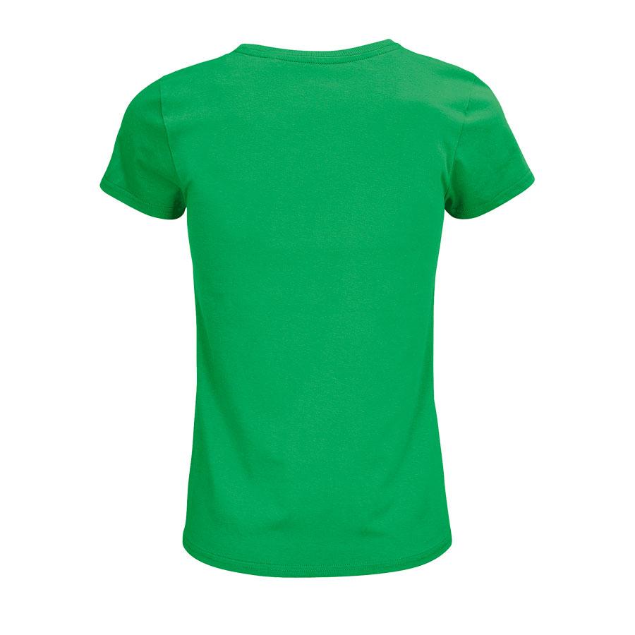 Футболка женская "CRUSADER WOMEN", ярко-зеленый, S, 100% органический хлопок, 150 г/м2 - фото 3 - id-p89719301