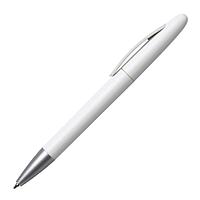 Ручка шариковая ICON, белый, непрозрачный пластик