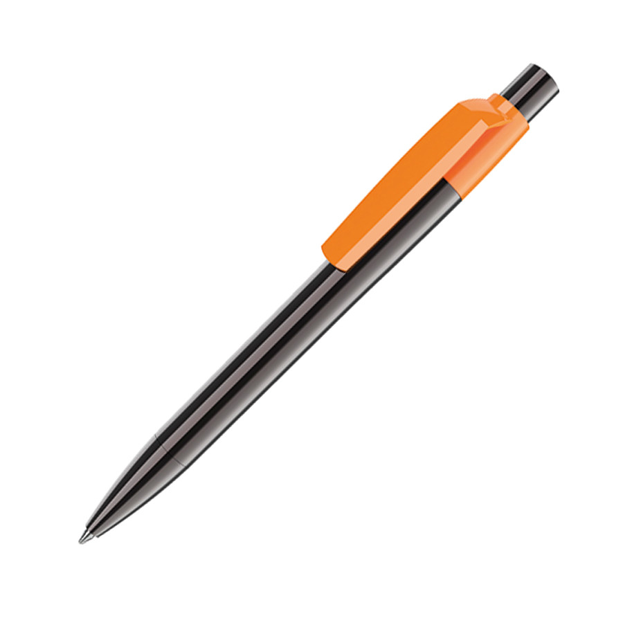 Ручка шариковая MOOD TITAN, оранжевый, металл, пластик