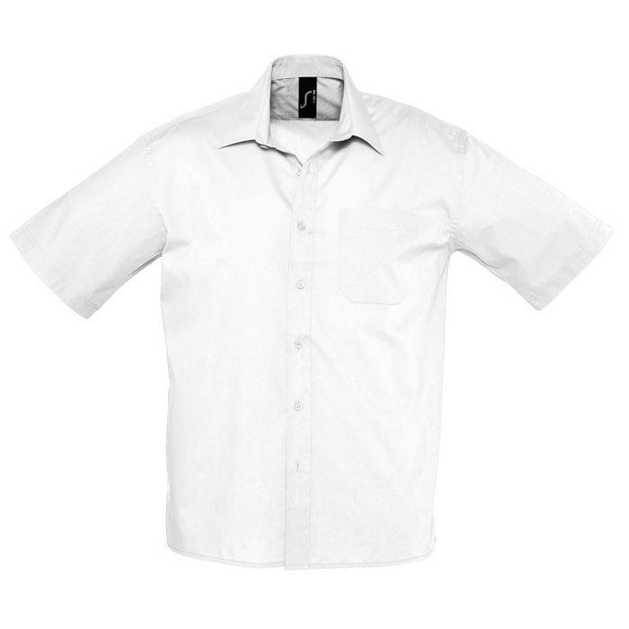 Рубашка"Bristol", белый_M, 65% полиэстер, 35% хлопок, 105г/м2 - фото 1 - id-p89708534