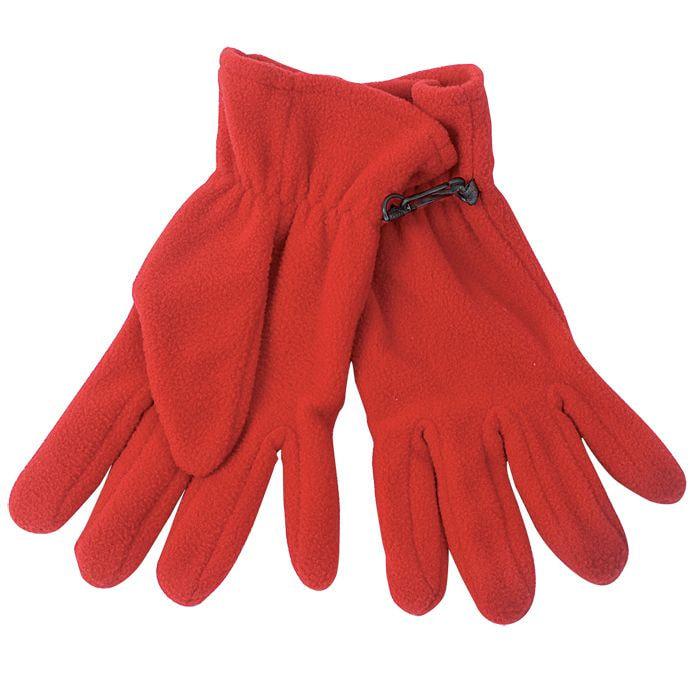 Перчатки "Monti", мужской размер, красный, флис, 200 гр/м3 - фото 1 - id-p89719350