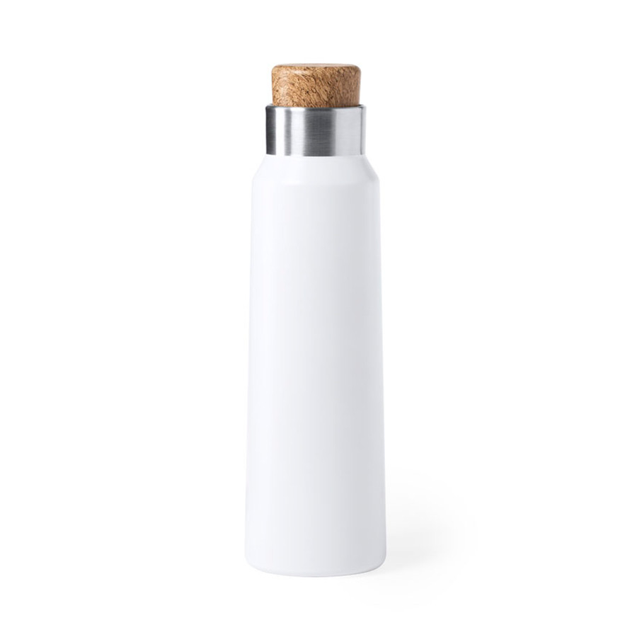 Бутылка для воды ANUKIN, белая, 770 мл, нержавеющая сталь - фото 1 - id-p89713739