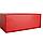 Коробка  складная подарочная  с ручкой, красный, 37x25 x10cm,  кашированный картон, тисн,  шелкогр., фото 7
