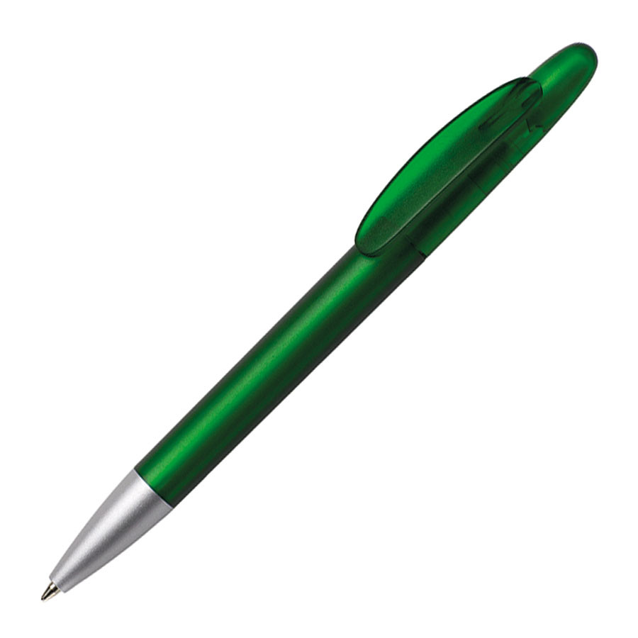 Ручка шариковая ICON FROST, зеленый, пластик