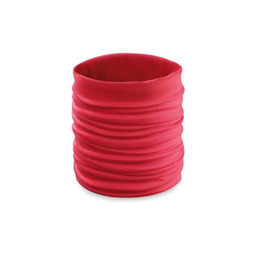 Шарф "Happy Tube", универсальный размер, красный, полиэстер, 35 г - фото 1 - id-p89709537