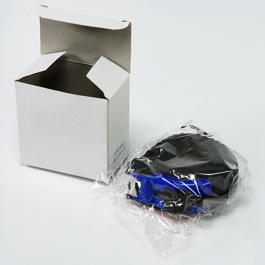 Рулетка GRADE с металлическим клипом 5 м., синяя, пластик - фото 5 - id-p89710512