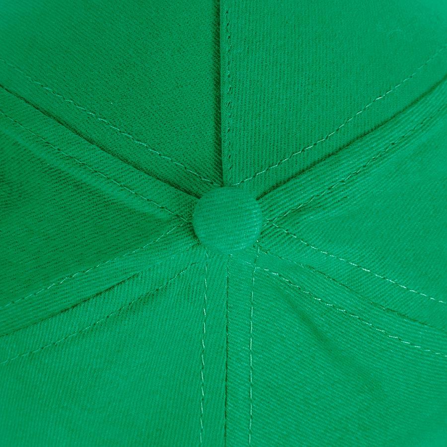 Бейсболка "Standard,", 5 клиньев, металлическая застежка; зеленый; 100% хлопок; плотность 175 г/м2 - фото 4 - id-p89711769