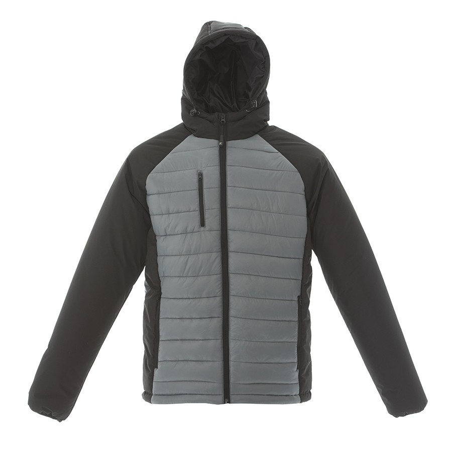 Куртка мужская "TIBET",серый/чёрный,XL, 100% нейлон, 200  г/м2