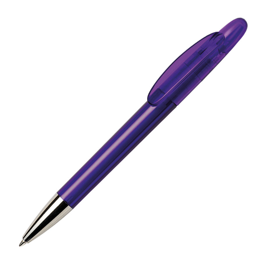 Ручка шариковая ICON CHROME, темно-фиолетовый, пластик