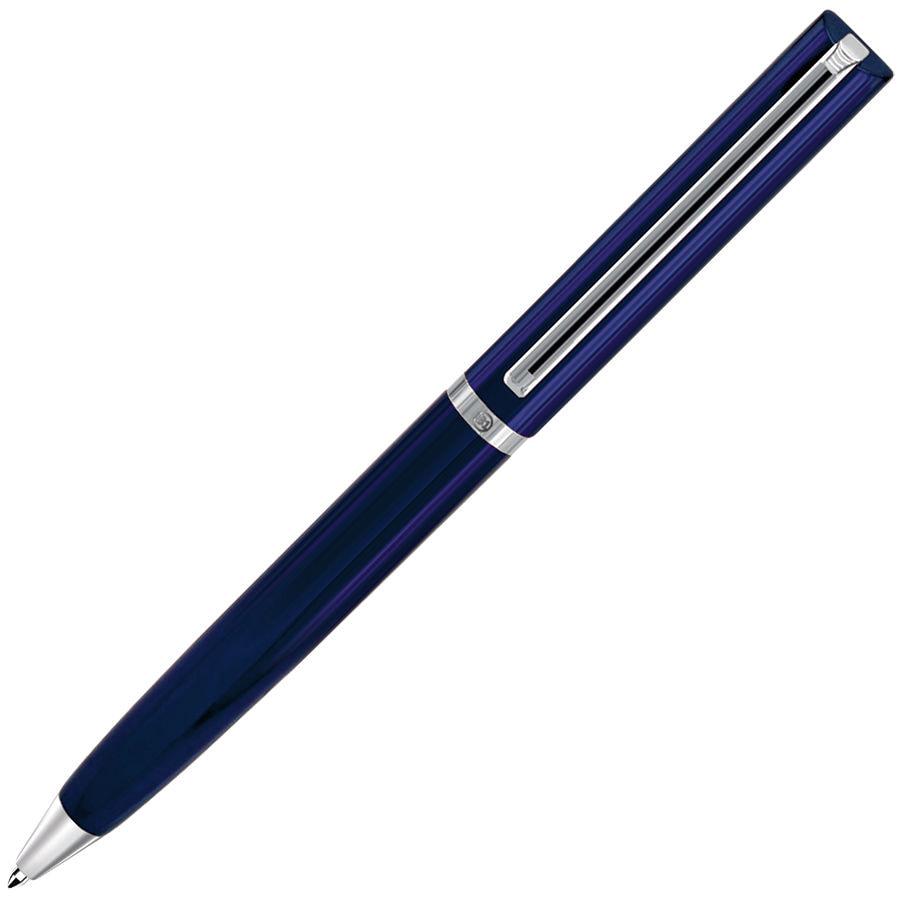 BULLET, ручка шариковая, синий/хром, металл - фото 1 - id-p89708566