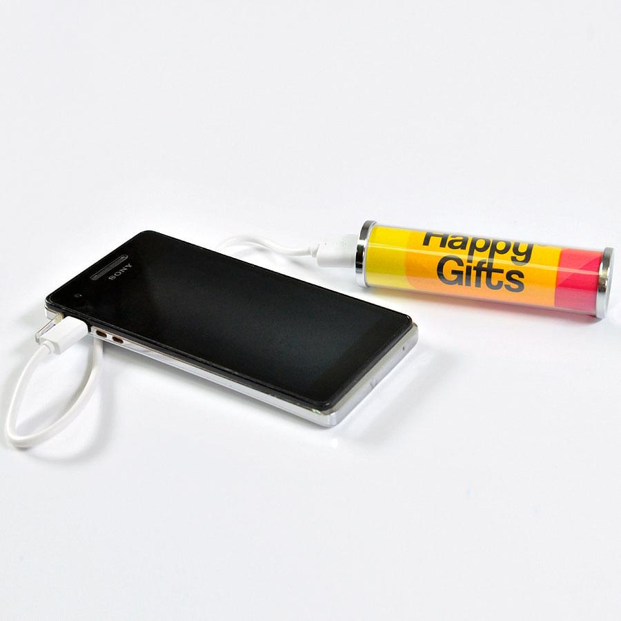 Универсальный аккумулятор "RollUp" (2200mAh) под полноцветную вставку,9,5х2,6 см,пластик, шт - фото 5 - id-p89709558