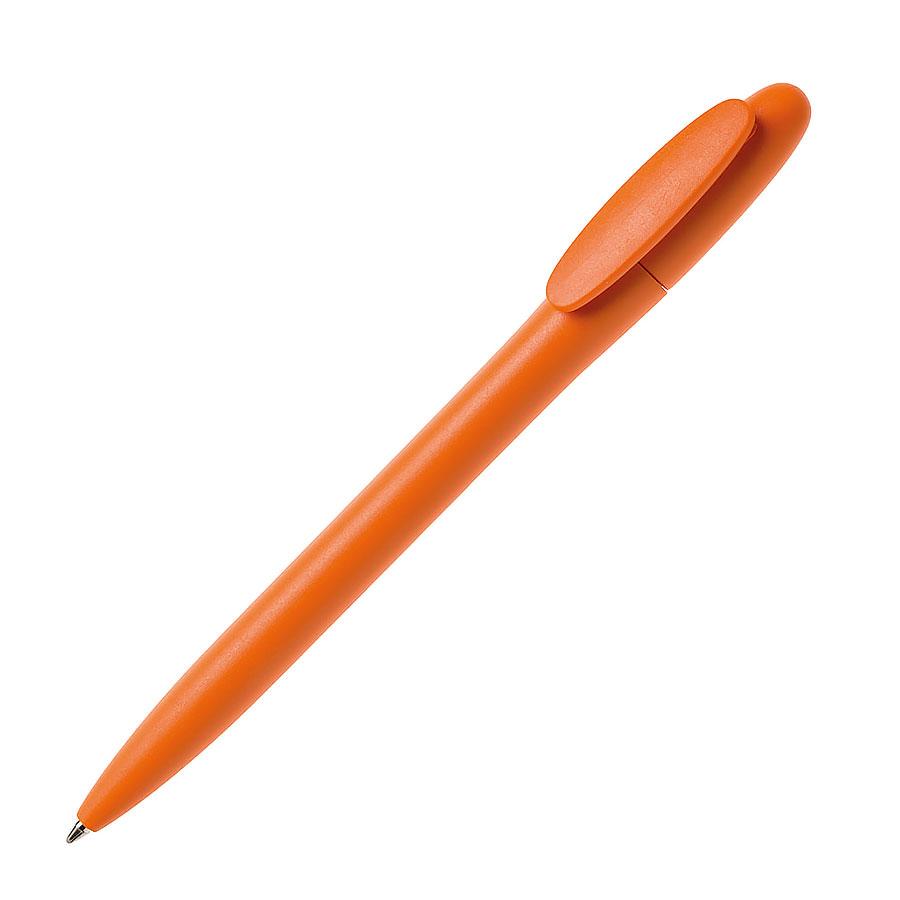 Ручка шариковая BAY, оранжевый, непрозрачный пластик